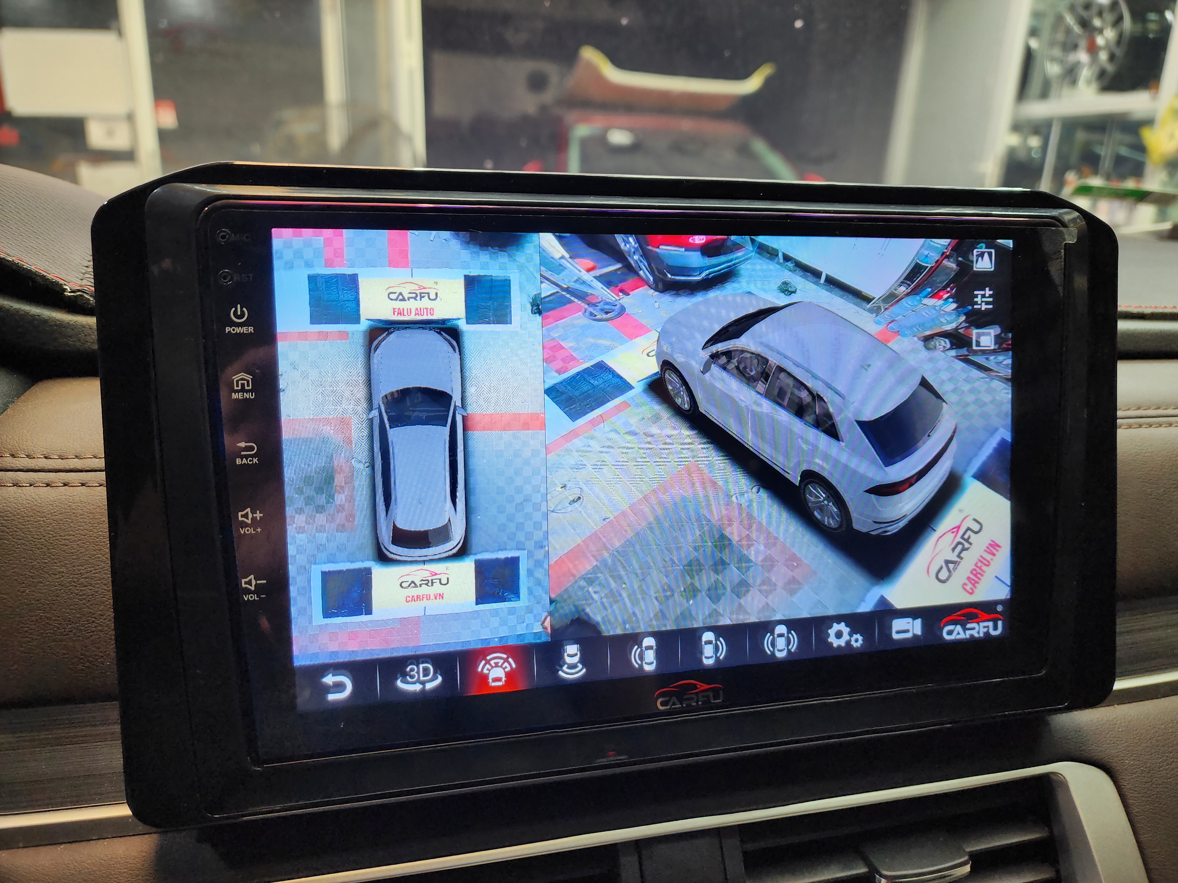 màn hình android camera 360